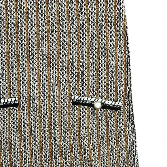 ZARA Chemise Woven Tweed Style Dress Size SM - Picture 4 of 5